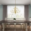 Beaumont Lane 20 Light Chandelier in Polished Brass