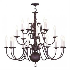 Beaumont Lane 20 Light Chandelier in Bronze
