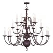 Beaumont Lane 20 Light Chandelier in Bronze
