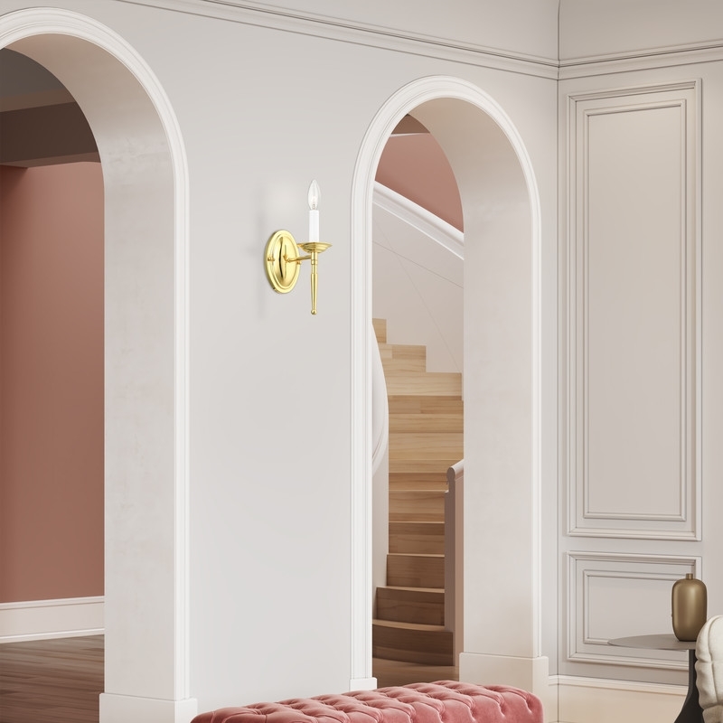 Beaumont Lane Wall Sconce in Polished Brass