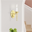 Beaumont Lane Wall Sconce in Polished Brass