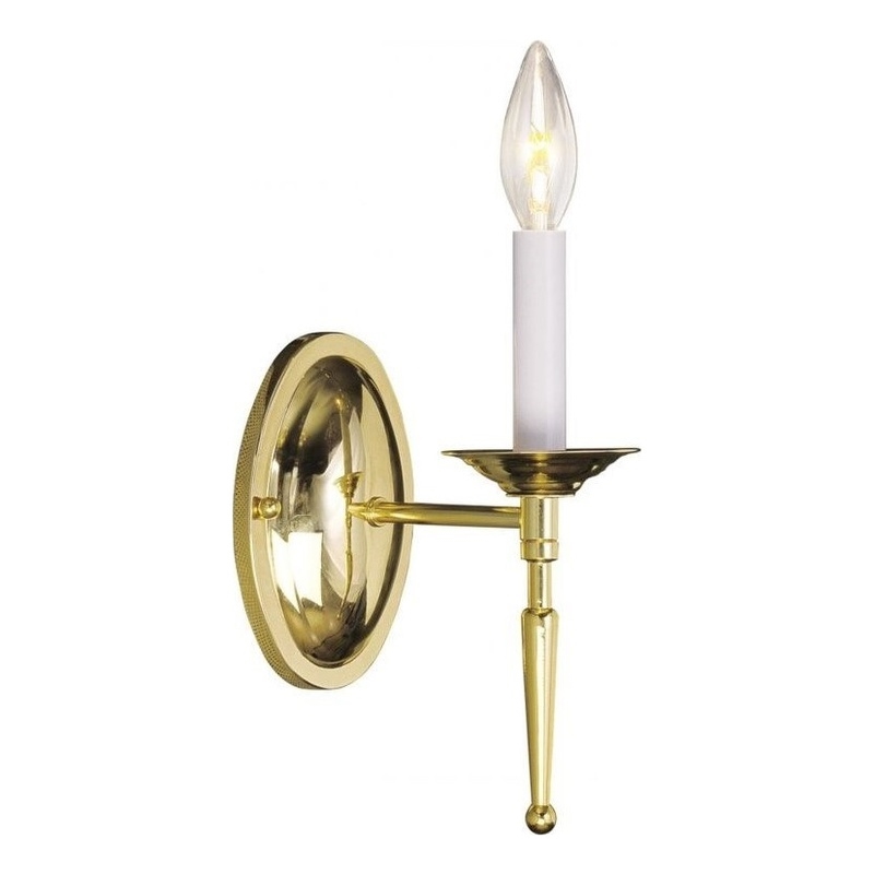Beaumont Lane Wall Sconce in Polished Brass