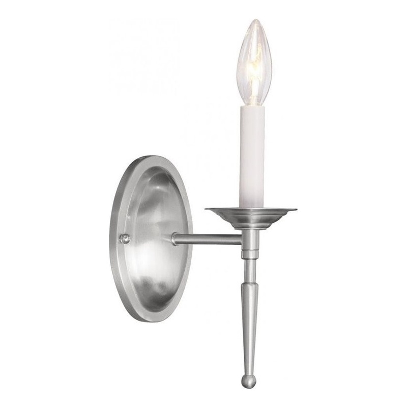 Beaumont Lane Wall Sconce in Brushed Nickel