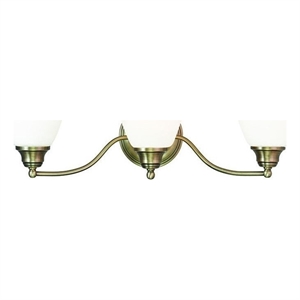 Beaumont Lane 3 Light Bath Light in Antique Brass