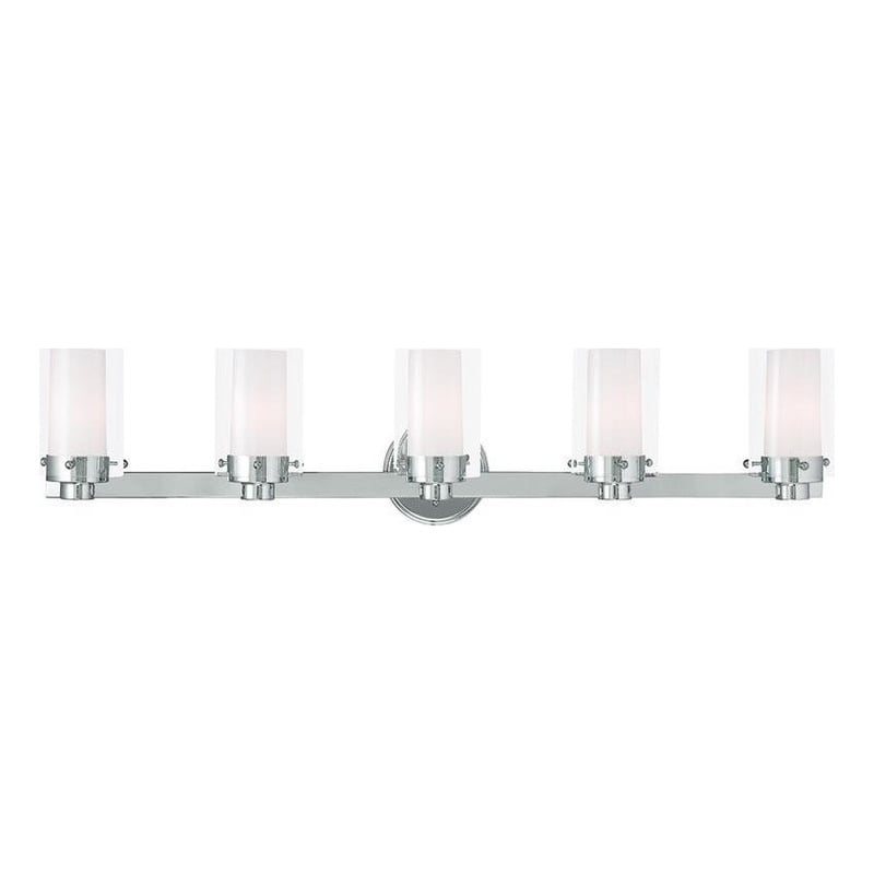 Beaumont Lane 5 Light Bath Light in Chrome