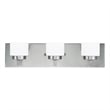 Beaumont Lane 3 Light Bath Light in Brushed Nickel
