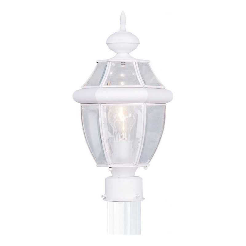 Beaumont Lane Outdoor Post Head in White