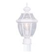 Beaumont Lane Outdoor Post Head in White