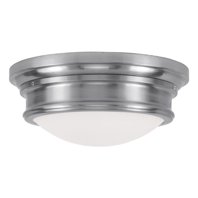 Beaumont Lane 3 Light Ceiling Mount in Brushed Nickel