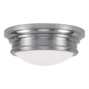 Beaumont Lane 3 Light Ceiling Mount in Brushed Nickel