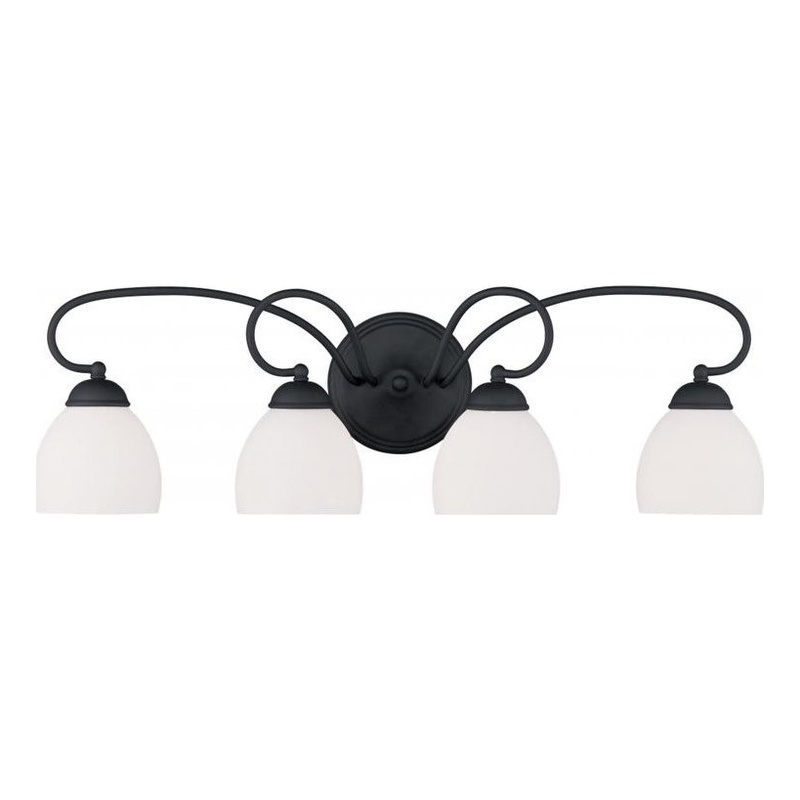 Beaumont Lane 4 Light Bath Light in Black