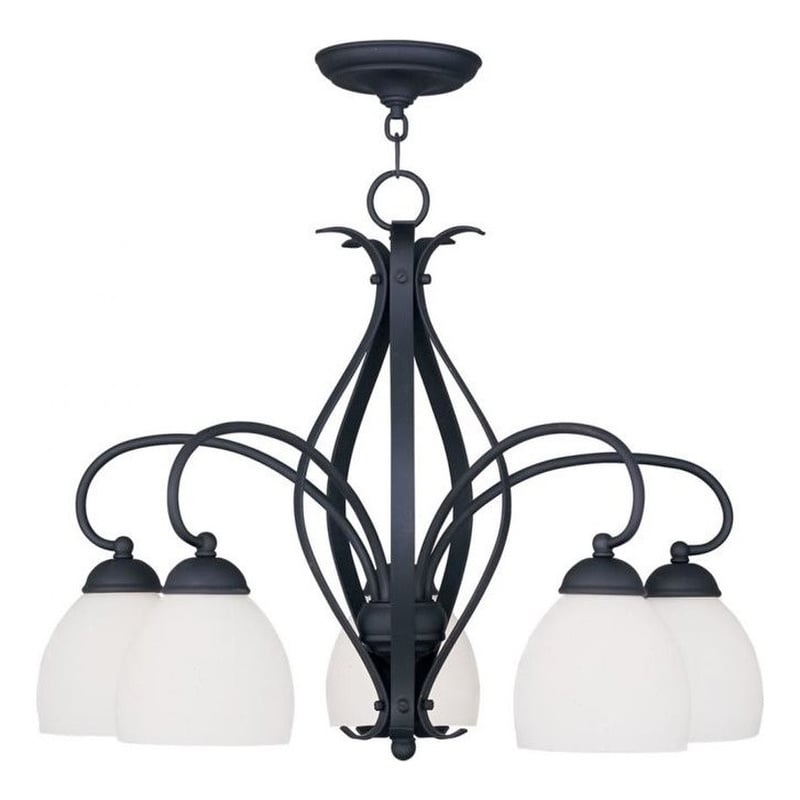 Beaumont Lane 5 Light Chandelier in Black