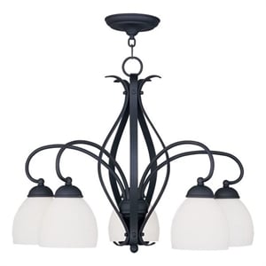 Beaumont Lane 5 Light Chandelier in Black