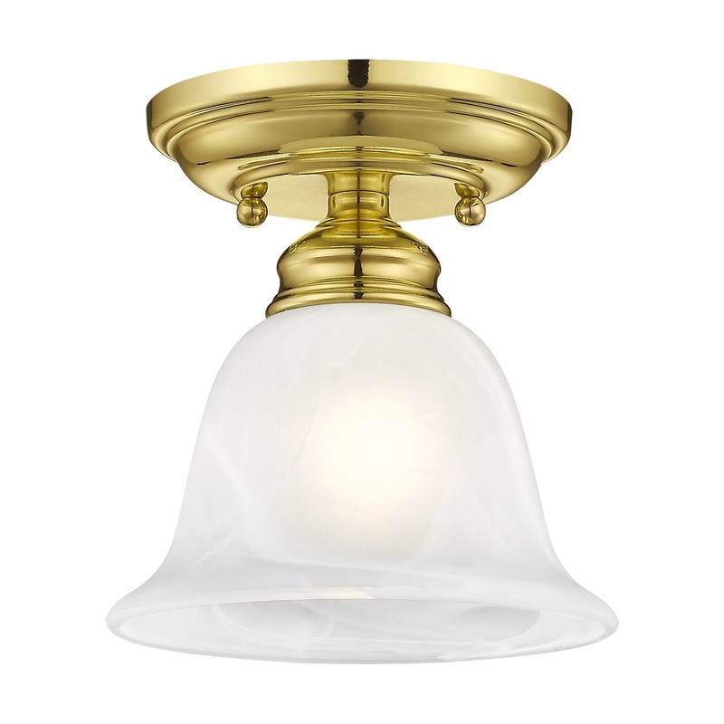 Beaumont Lane Ceiling Mount in Polished Brass
