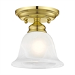 Beaumont Lane Ceiling Mount in Polished Brass
