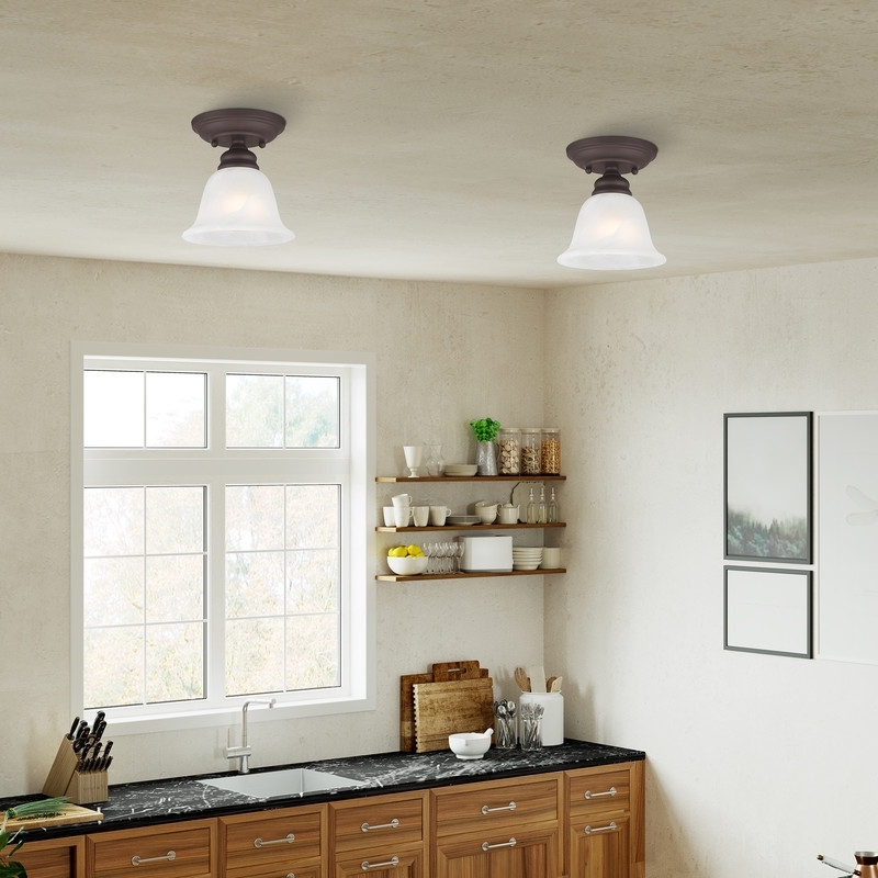 Beaumont Lane Ceiling Mount in Bronze