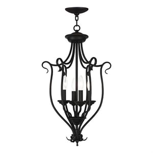 Beaumont Lane 4 Light Foyer Chandelier in Bronze