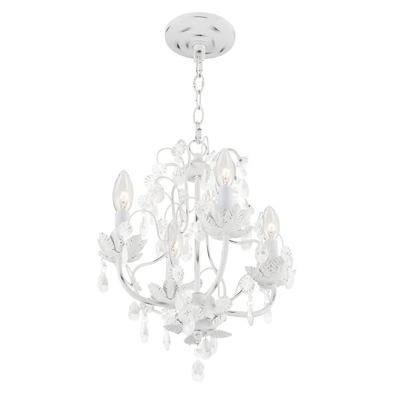 Beaumont Lane 4 Light Chandelier in Antique White