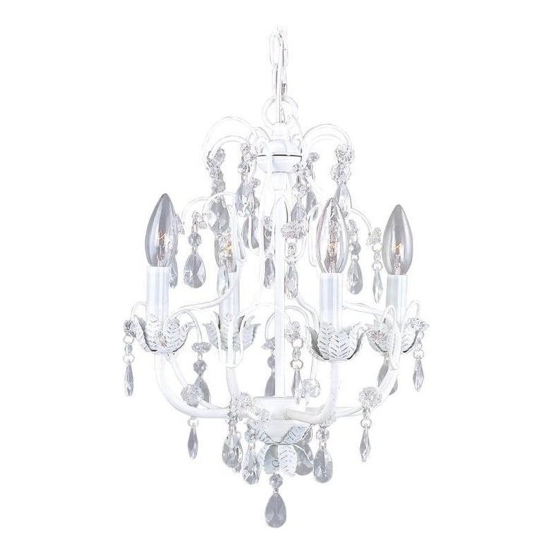 Beaumont Lane 4 Light Chandelier in Antique White