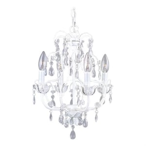 Beaumont Lane 4 Light Chandelier in Antique White