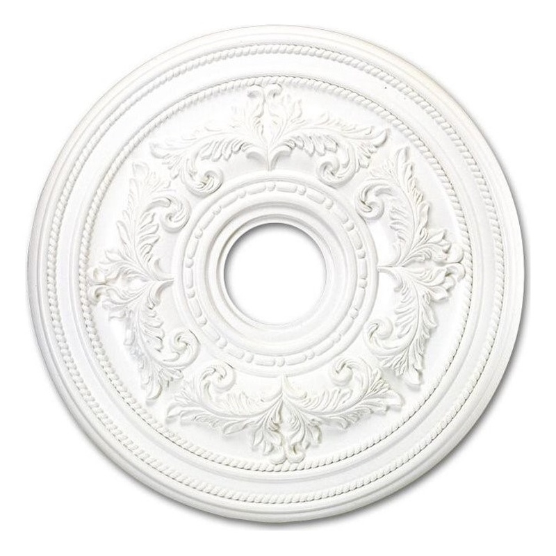 Beaumont Lane Ceiling Medallion in White