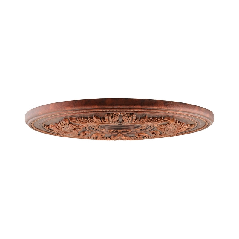 Beaumont Lane Ceiling Medallion in Crackled Greek Bronze