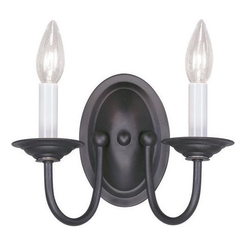 Beaumont Lane 2 Light Wall Sconce in Black