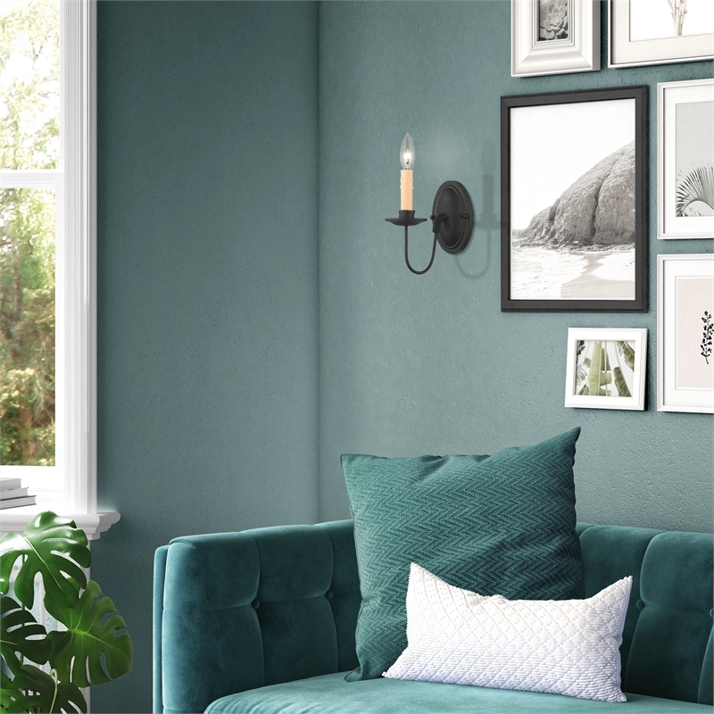 Beaumont Lane Wall Sconce in Black