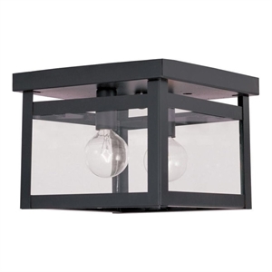 Beaumont Lane 2 Light Ceiling Mount in Bronze