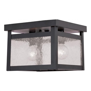 Beaumont Lane 2 Light Ceiling Mount in Bronze