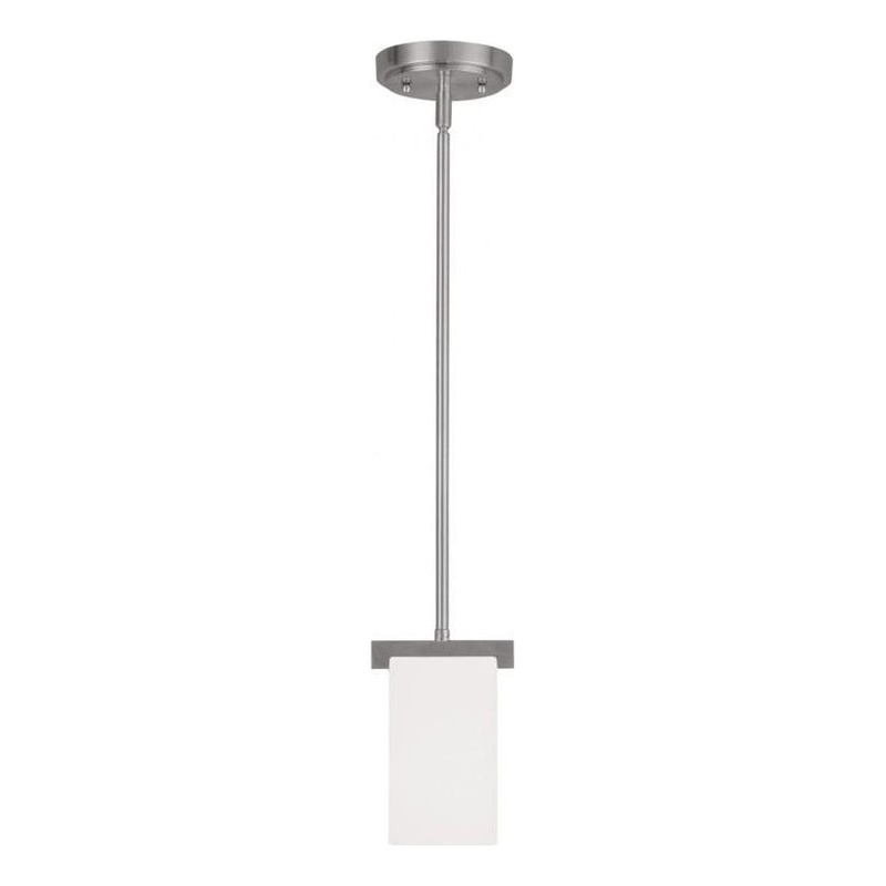 Beaumont Lane Mini Pendant in Brushed Nickel