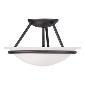 Beaumont Lane 2 Light Ceiling Mount in Black