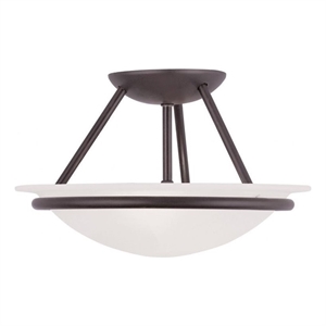 Beaumont Lane 2 Light Ceiling Mount in Bronze