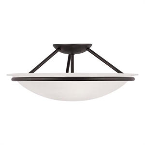 Beaumont Lane 3 Light Ceiling Mount in Black