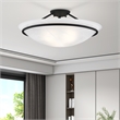 Beaumont Lane 3 Light Ceiling Mount in Black