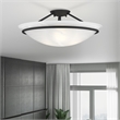 Beaumont Lane 3 Light Ceiling Mount in Black
