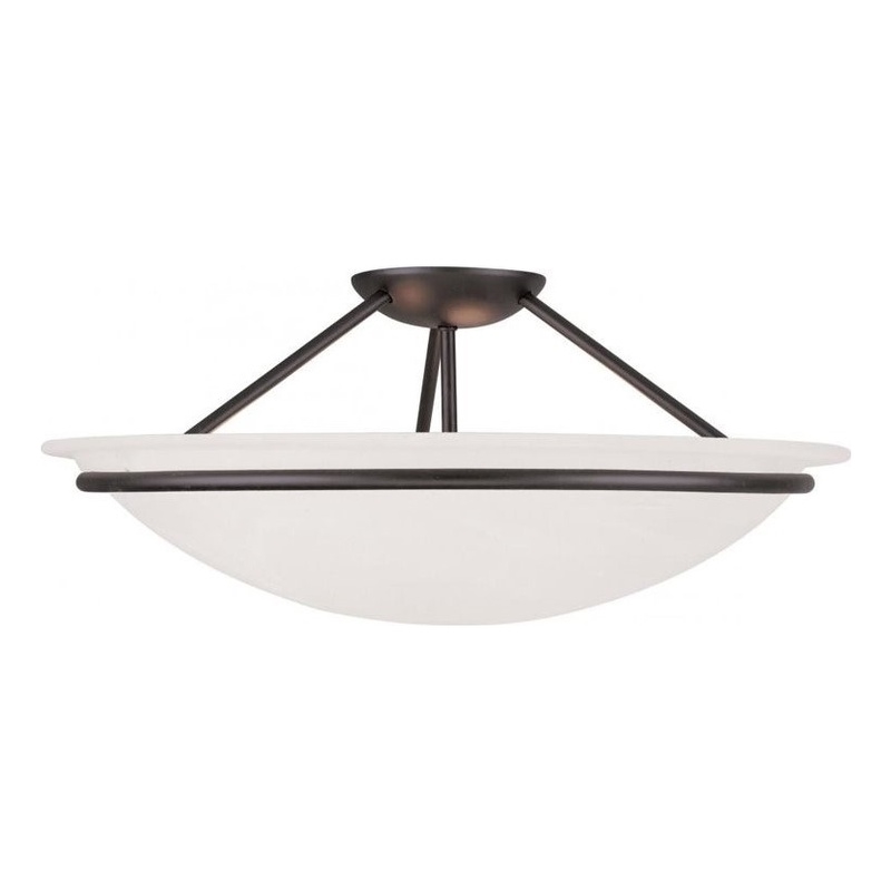 Beaumont Lane 3 Light Ceiling Mount in Black