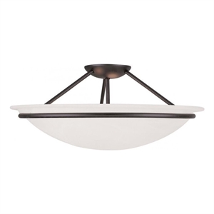 Beaumont Lane 3 Light Ceiling Mount in Black