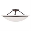 Beaumont Lane 3 Light Ceiling Mount in Black
