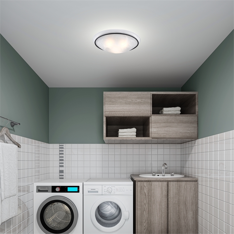 Beaumont Lane 3 Light Ceiling Mount in Bronze