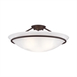 Beaumont Lane 3 Light Ceiling Mount in Bronze