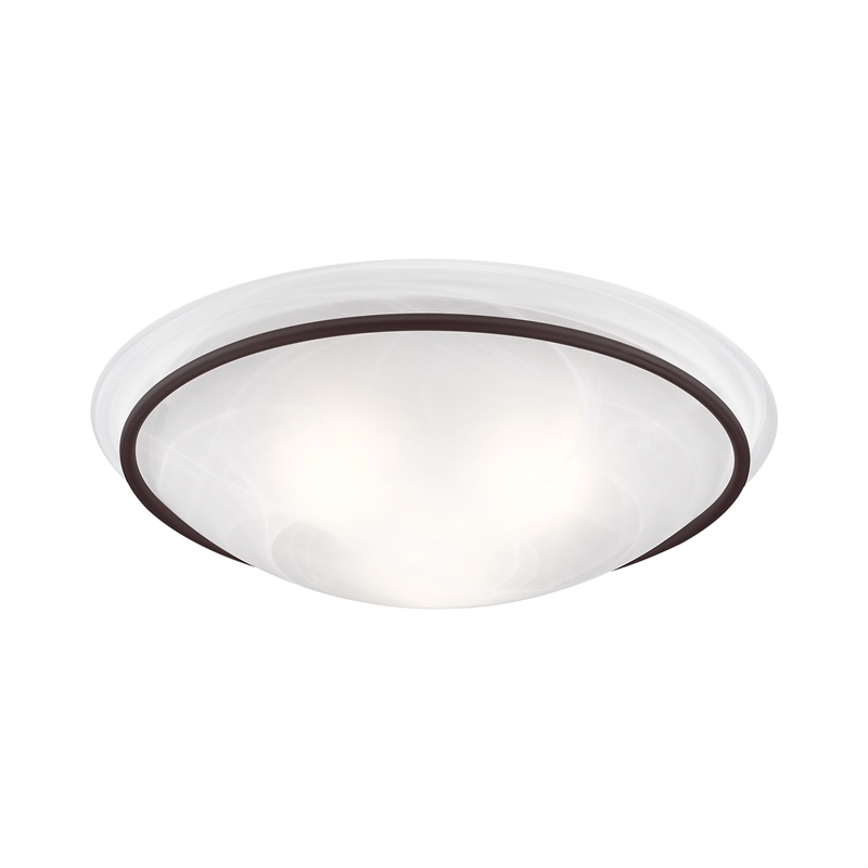 Beaumont Lane 3 Light Ceiling Mount in Bronze