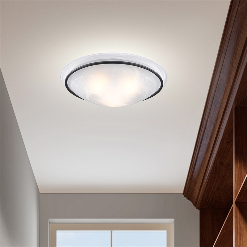 Beaumont Lane 3 Light Ceiling Mount in Bronze