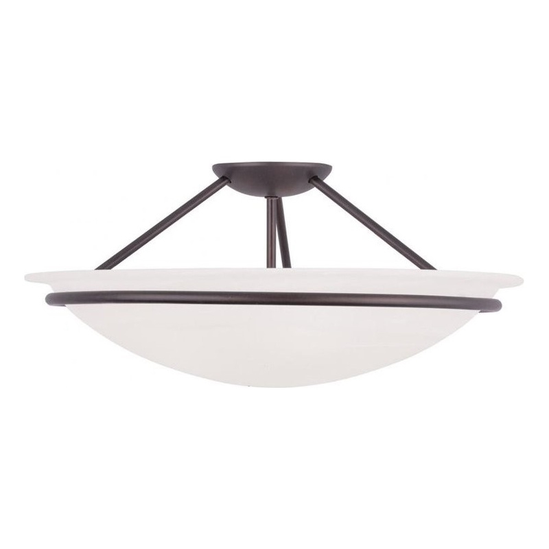 Beaumont Lane 3 Light Ceiling Mount in Bronze