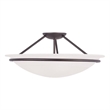 Beaumont Lane 3 Light Ceiling Mount in Bronze