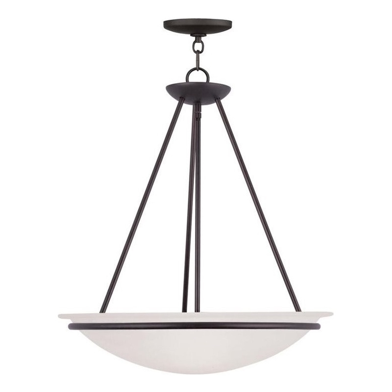 Beaumont Lane 3 Light Pendant in Bronze