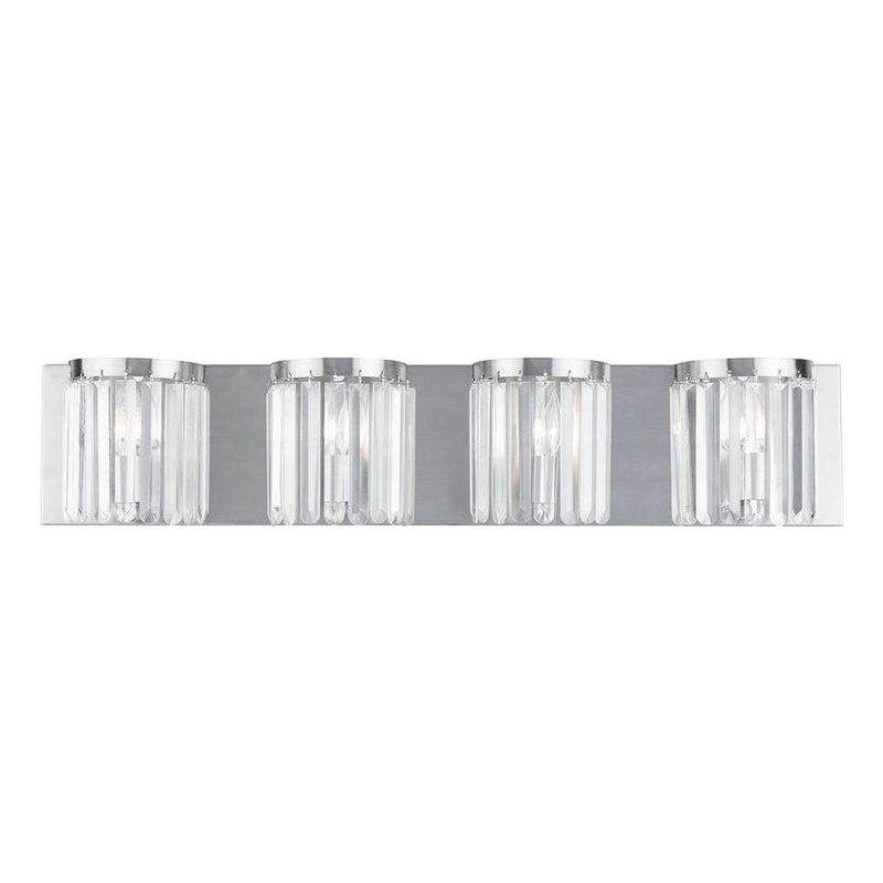 Beaumont Lane 4 Light Bath Light in Brushed Nickel
