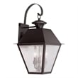 Beaumont Lane 3 Light Outdoor Wall Lantern in Bronze