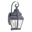 Beaumont Lane 2 Light Outdoor Wall Lantern in Charcoal