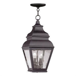 Beaumont Lane 2 Light Outdoor Chain Hang in Bronze